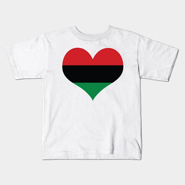 Africa Love Kids T-Shirt by Wanda City